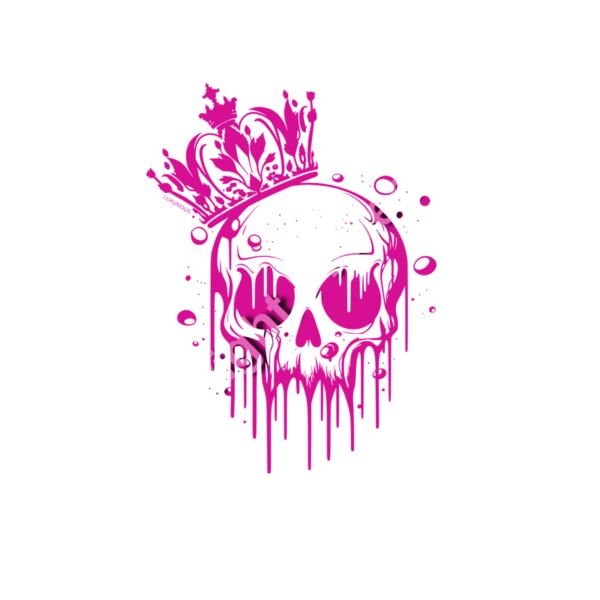 Pink Skull & Crown Thumbnail